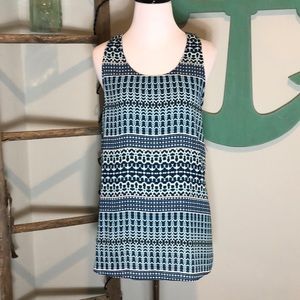 Cynthia Rowley racer back tank top